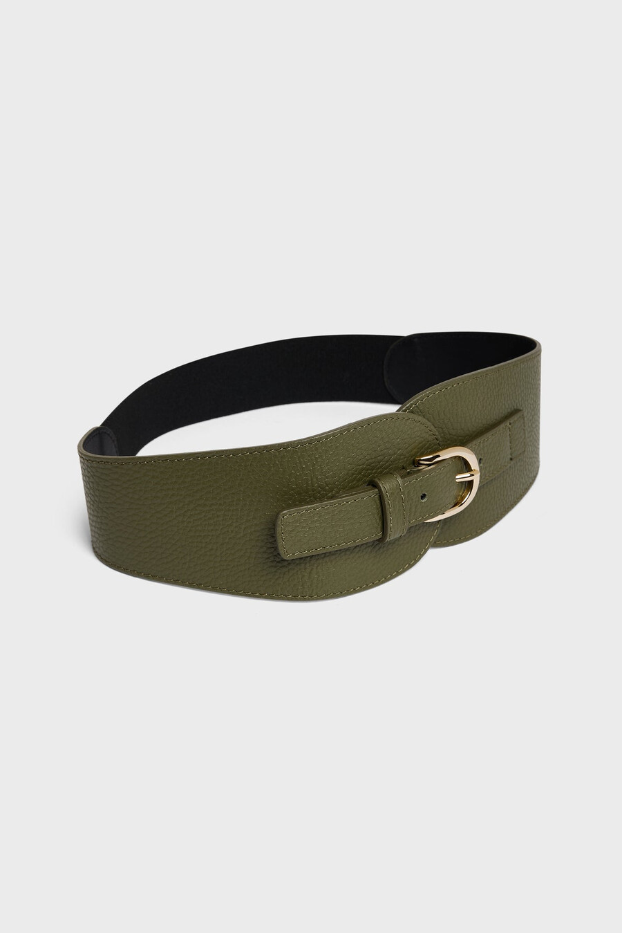 ceinture corsetée en cuir - olympe