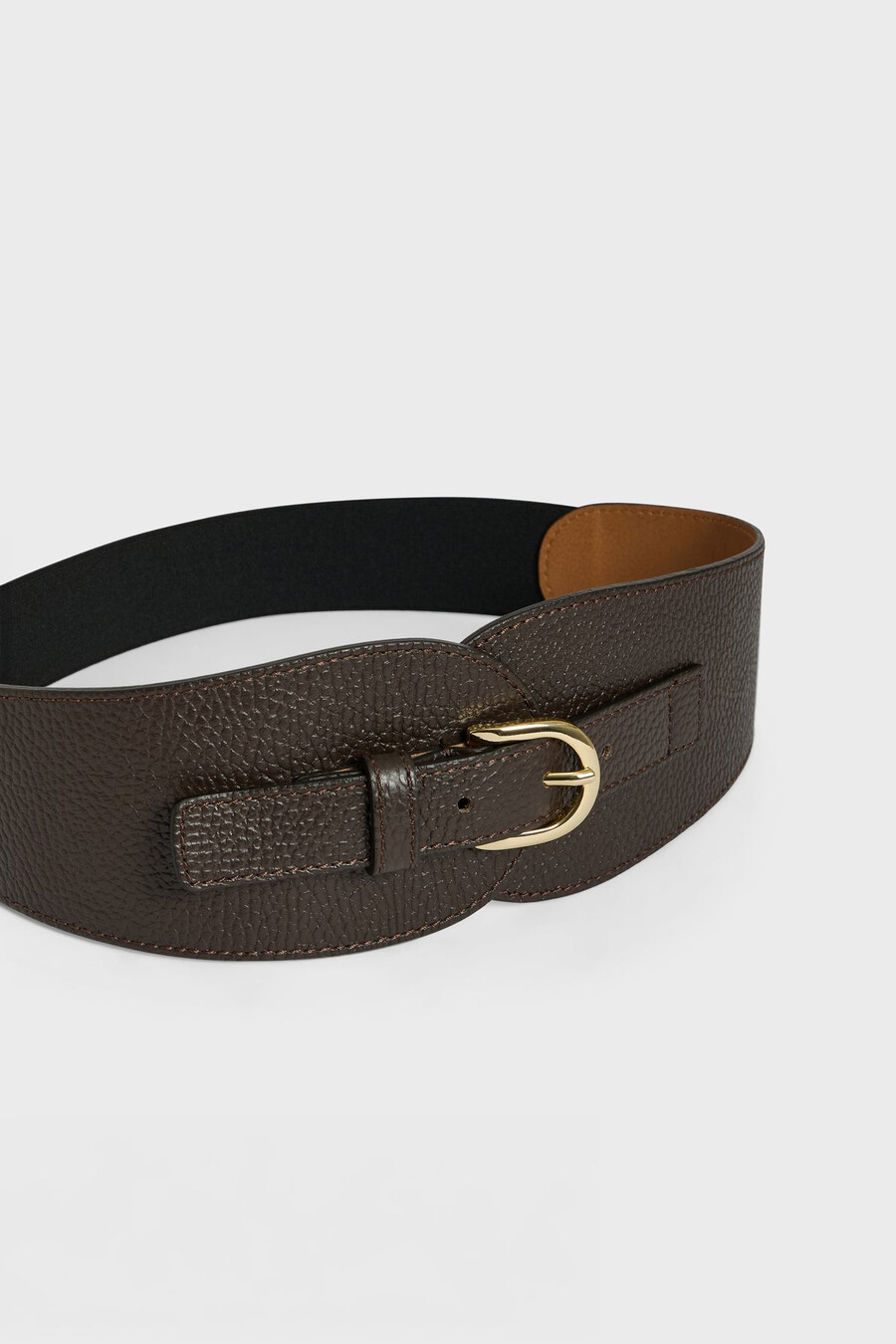 ceinture corsetée en cuir - olympe