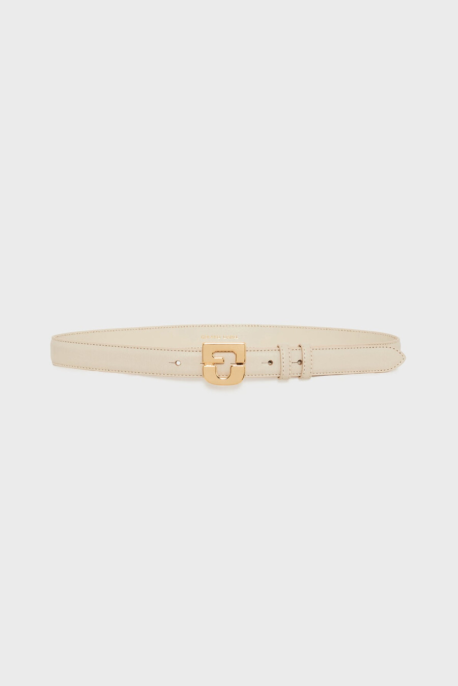 ceinture en cuir signature - lauren