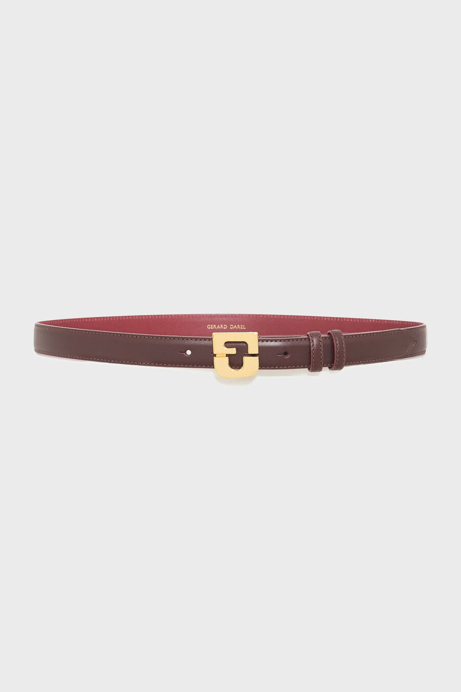 ceinture en cuir signature - le lauren