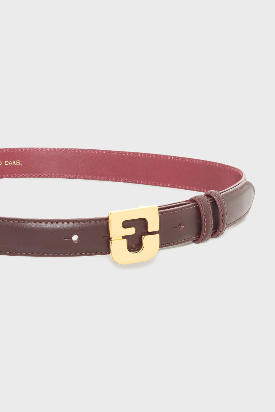 ceinture en cuir signature - le lauren