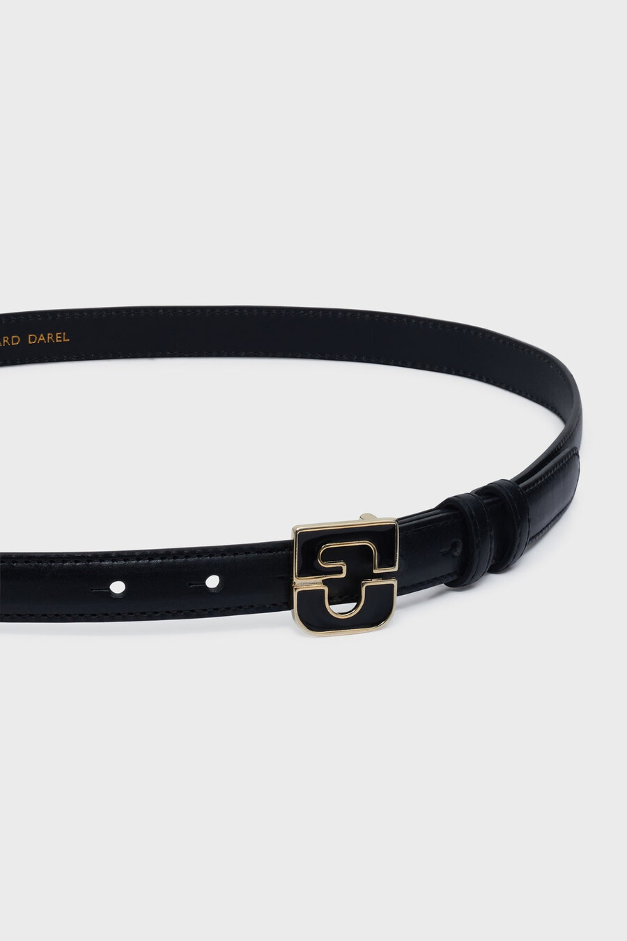 ceinture en cuir signature - le lauren email
