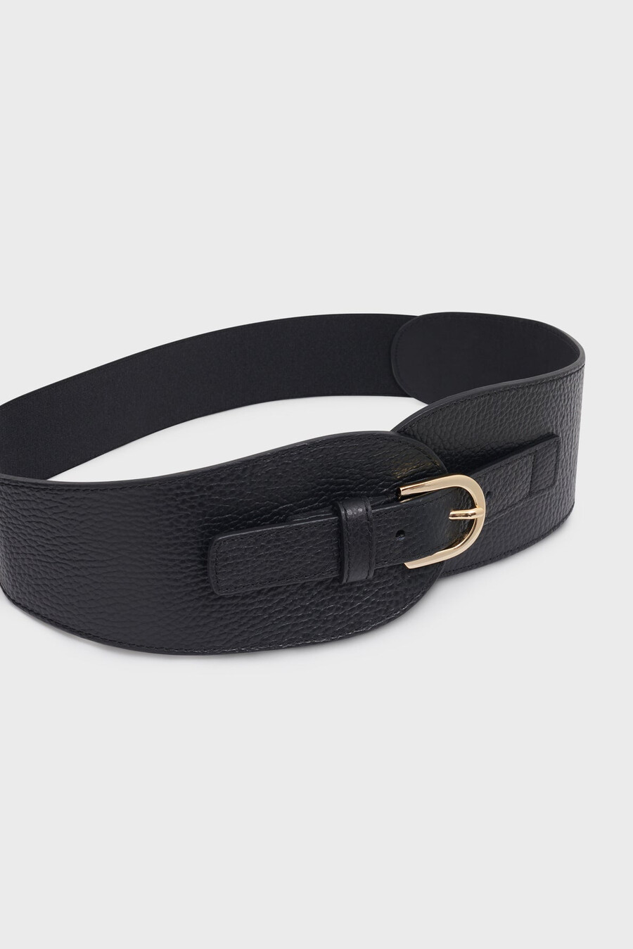 ceinture corsetée en cuir - olympe