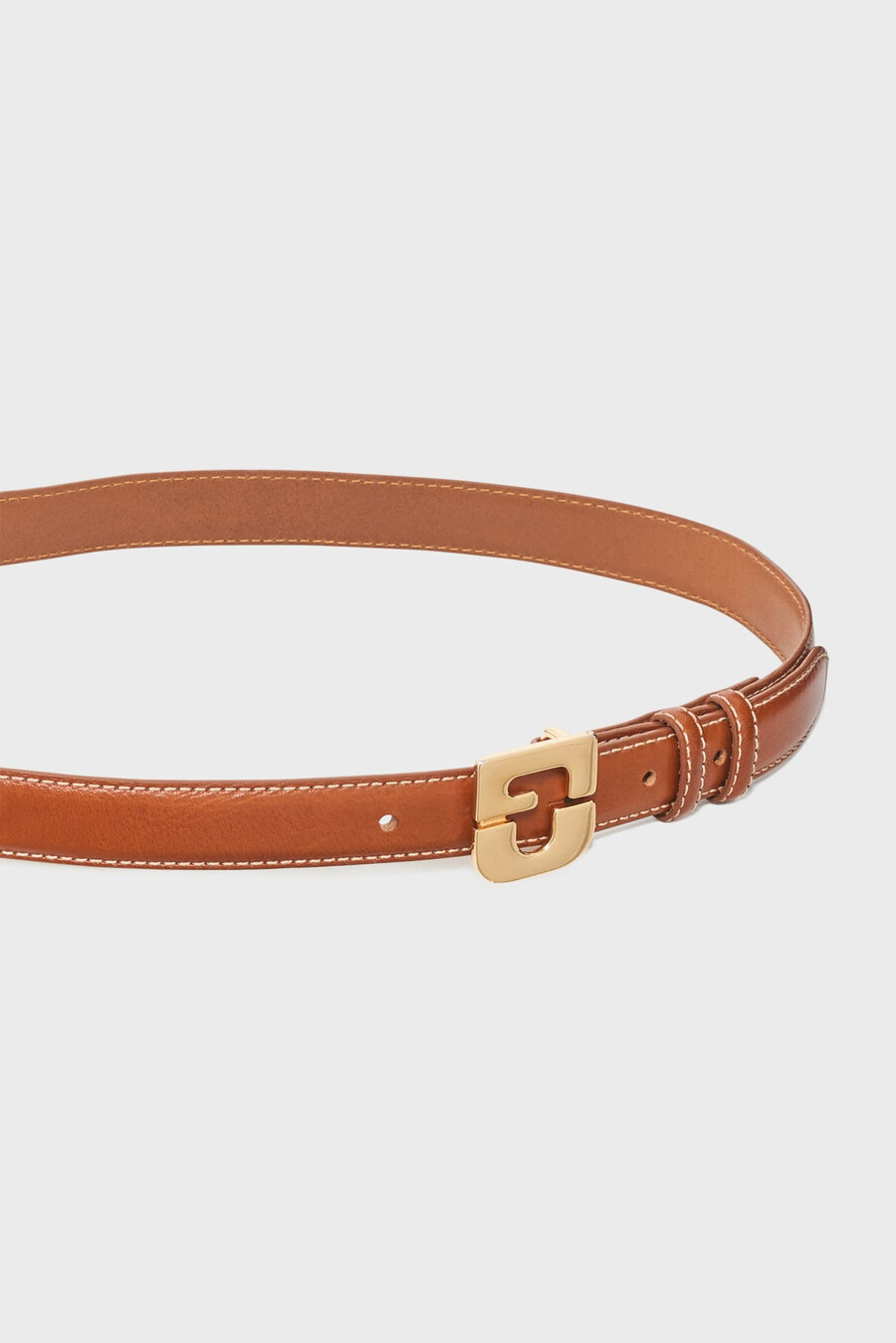 ceinture en cuir signature - le lauren