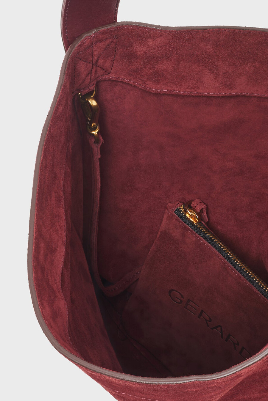 sac en cuir suédé - lady