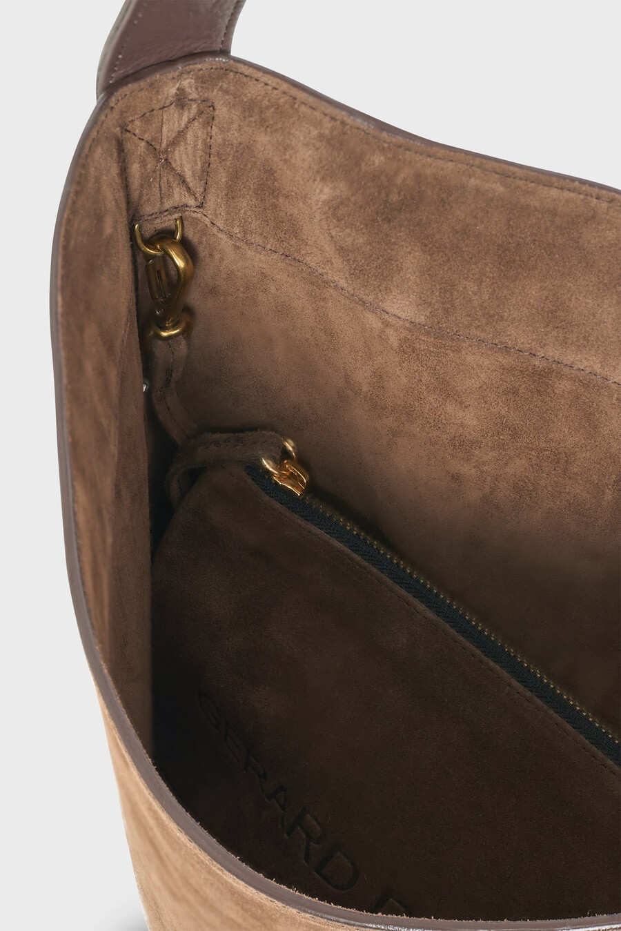 sac en cuir suédé - lady