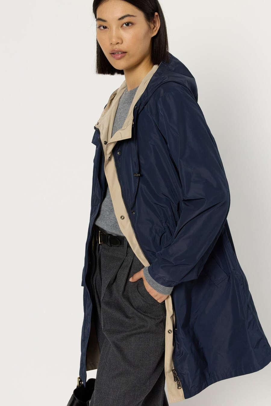 parka réversible à capuche - zofia