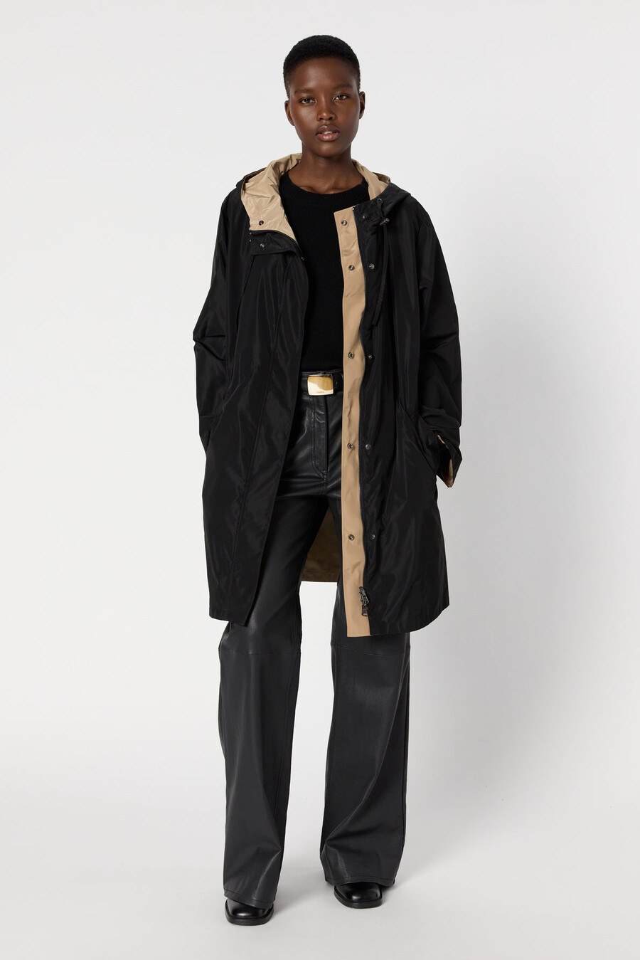 parka réversible à capuche - ximena
