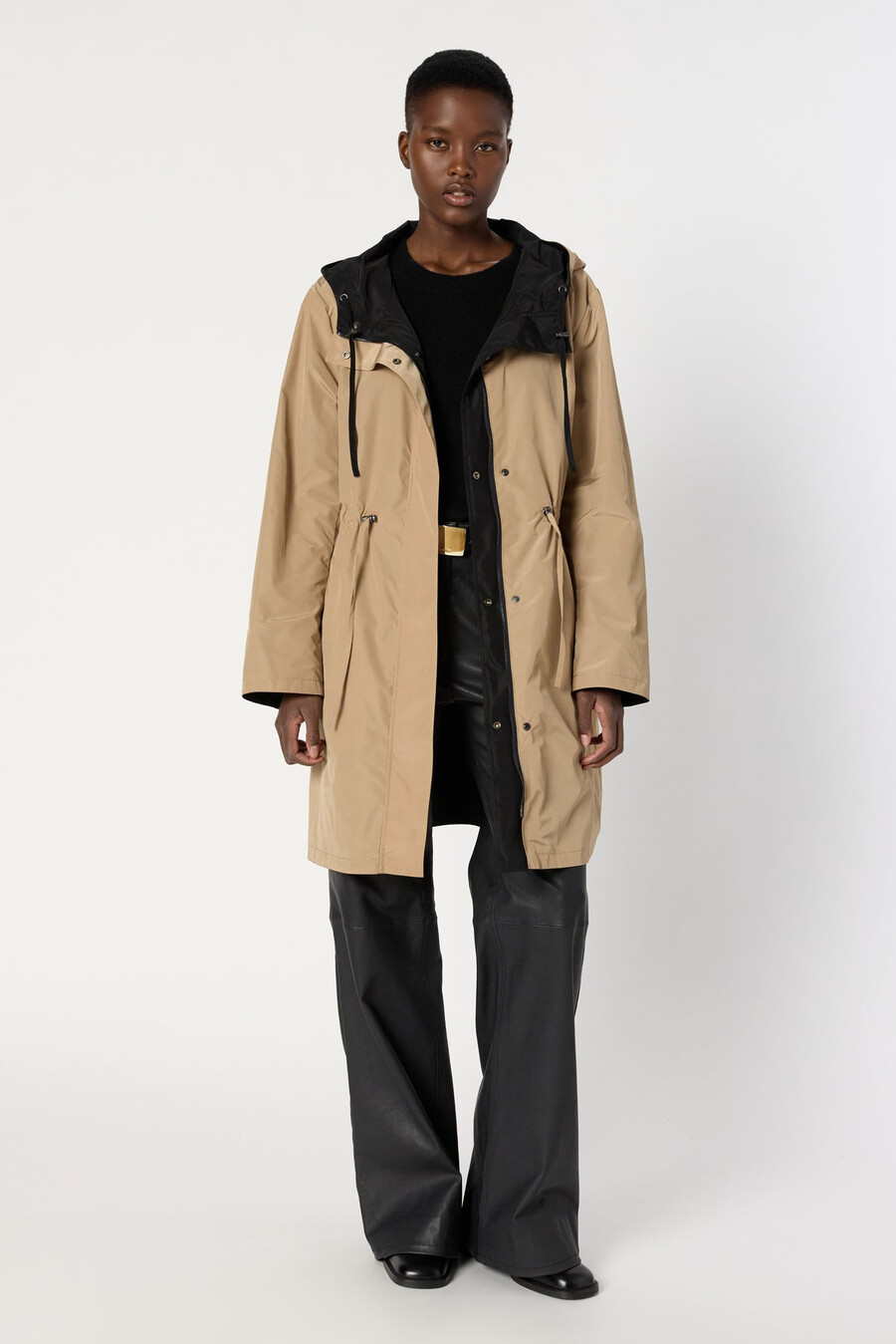 parka réversible à capuche - ximena