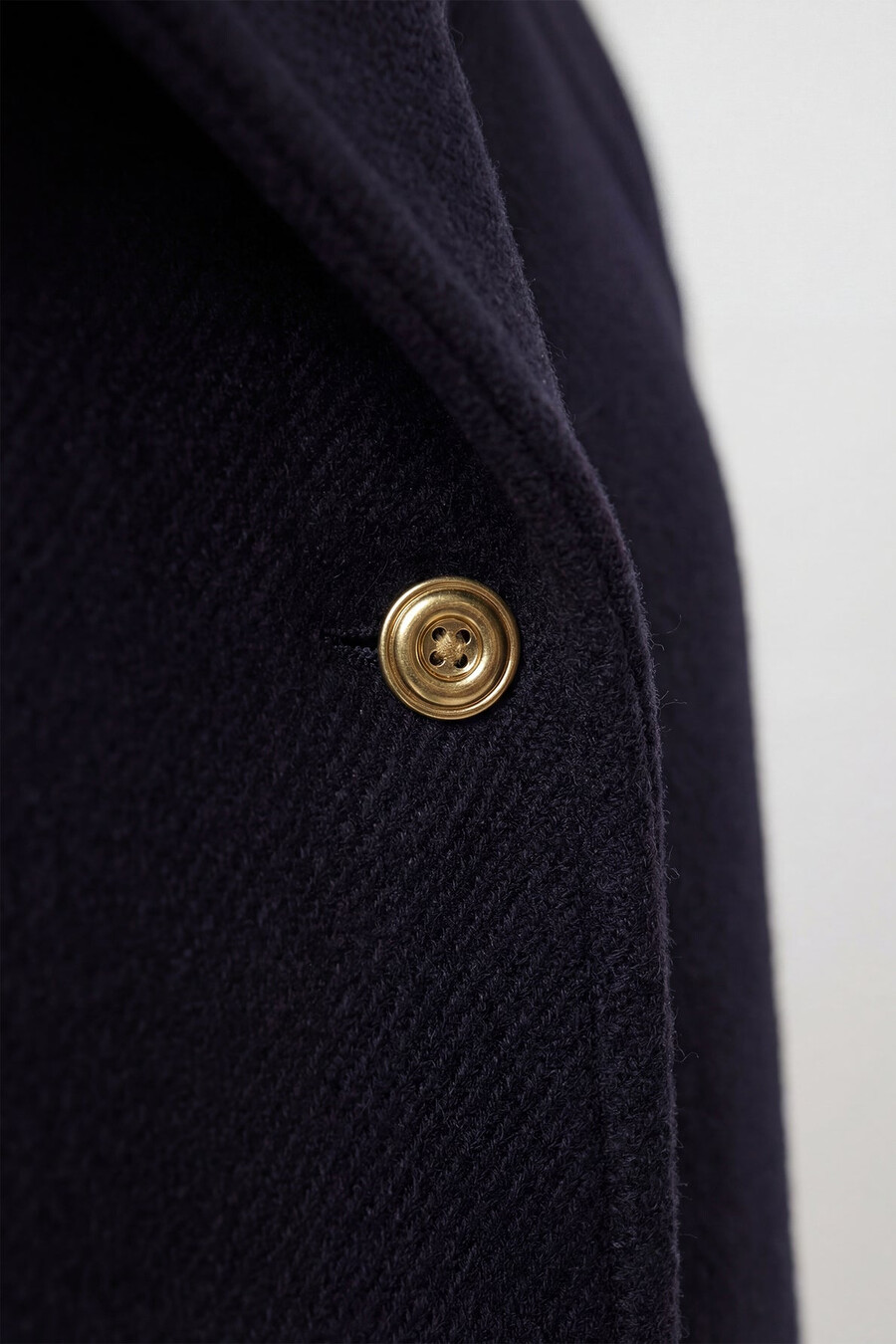 manteau droit à col montant - malvina