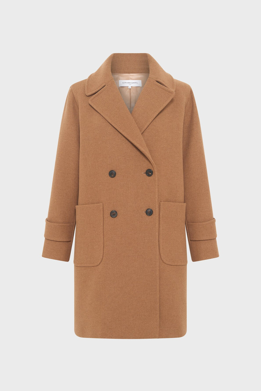 manteau croisé ample - meriem