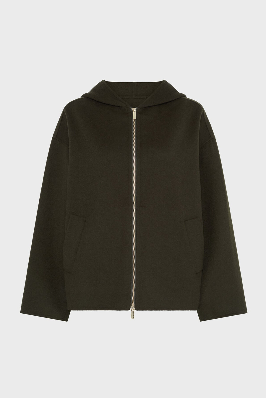 manteau court en laine double face - milana