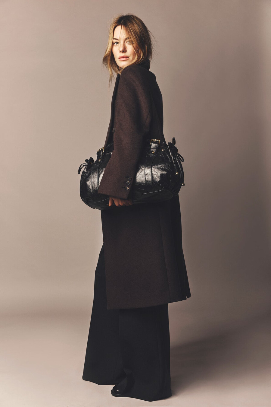 manteau croisé mi-long - moira