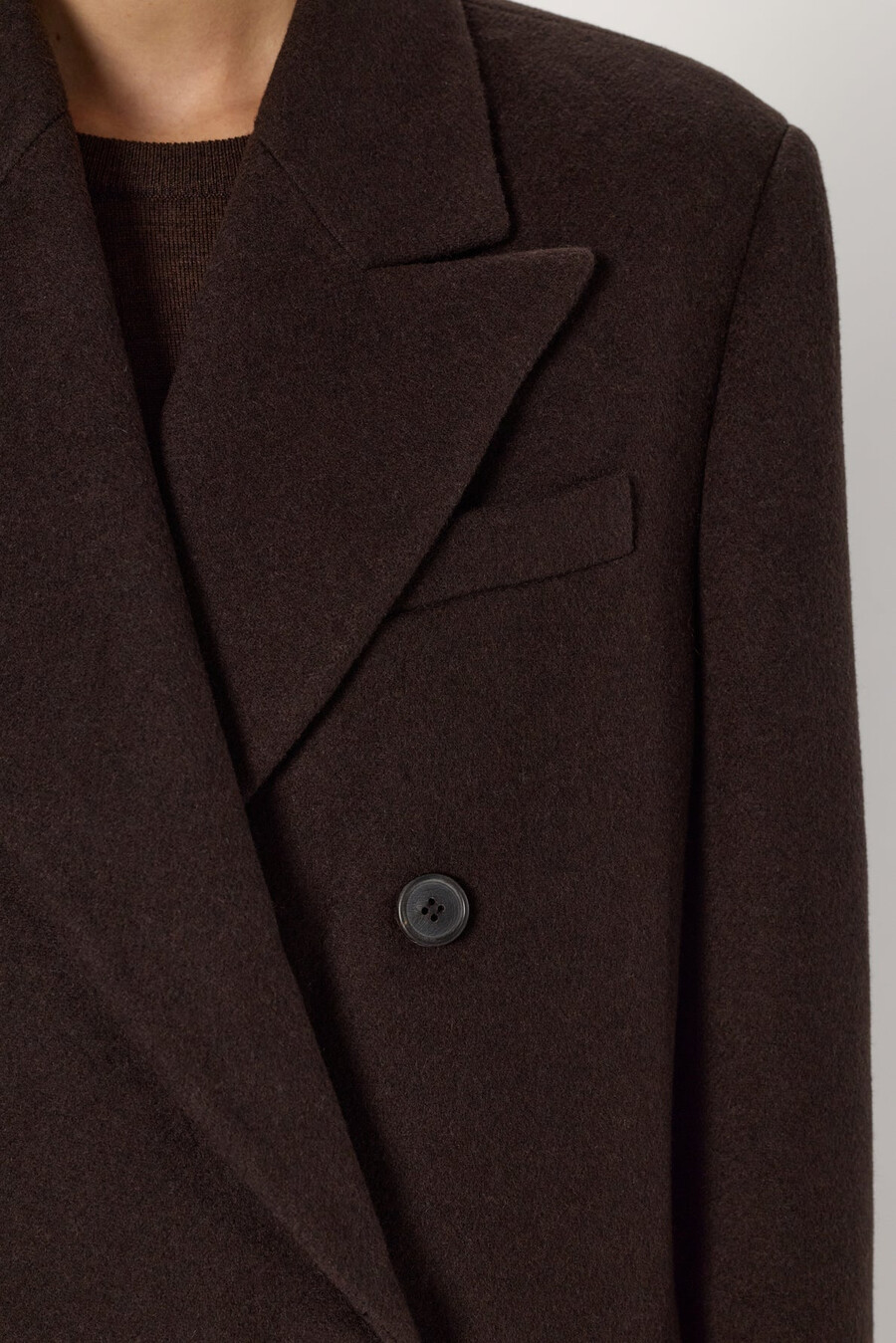 manteau croisé mi-long - moira