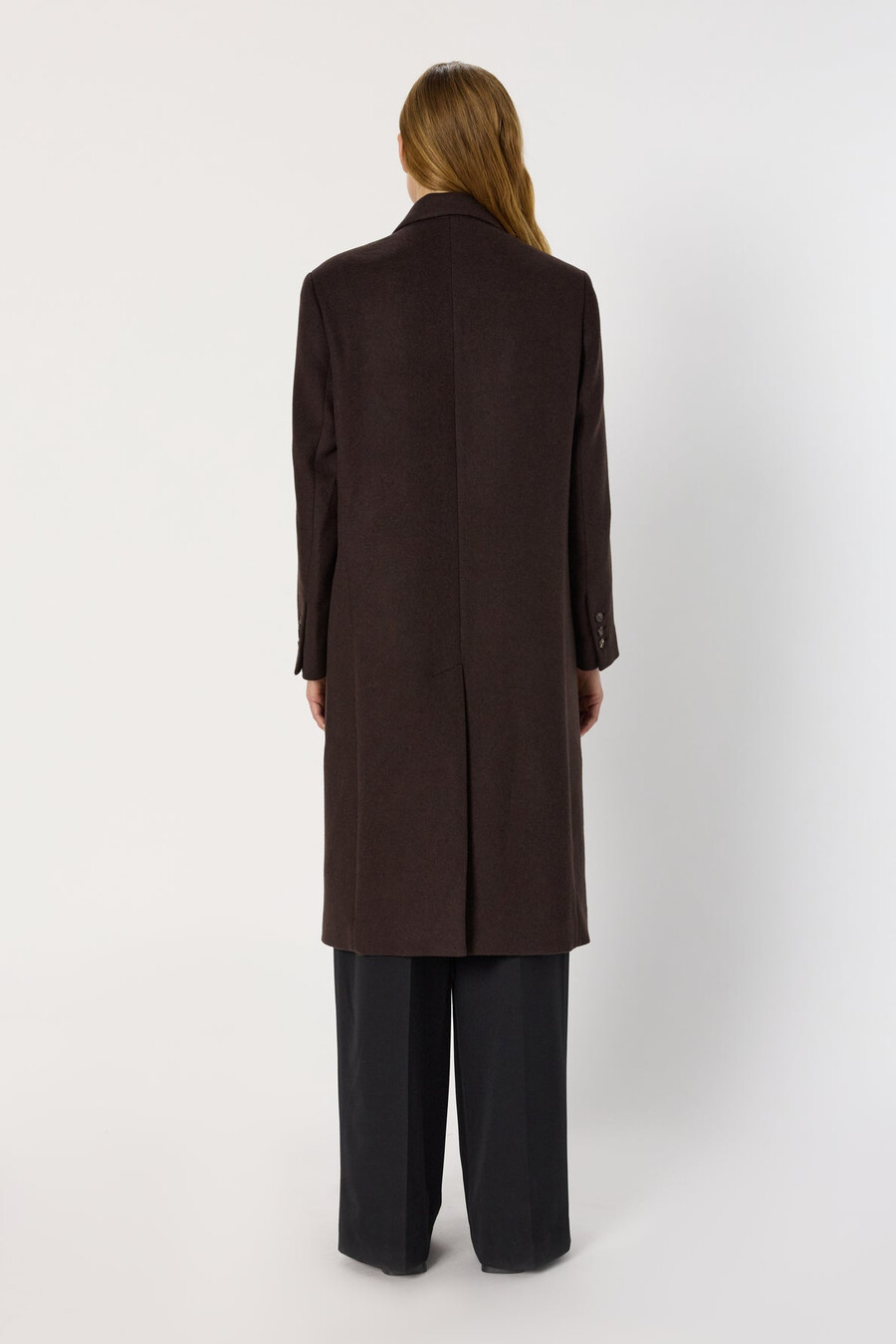 manteau croisé mi-long - moira