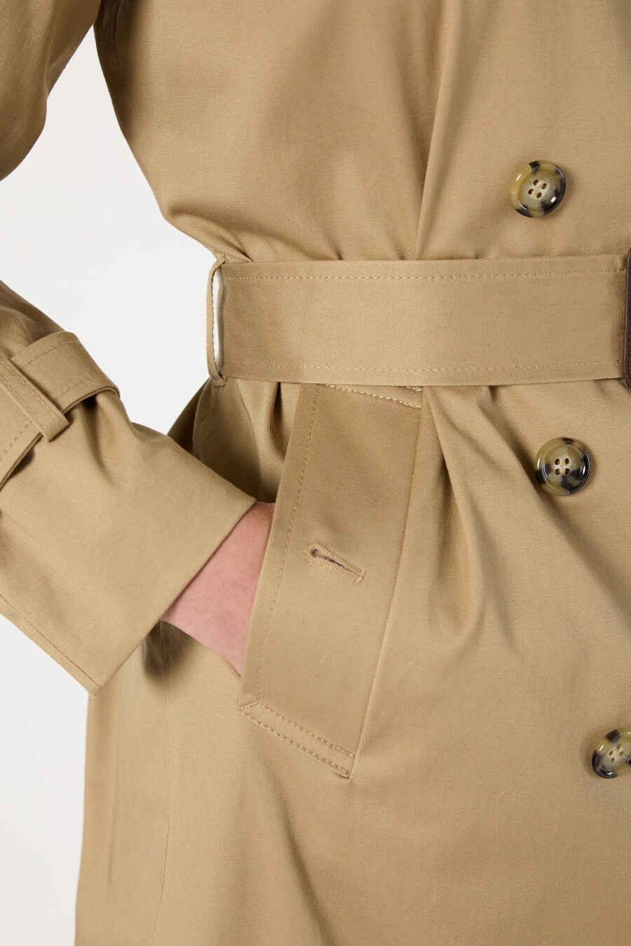 long trench-coat - serge