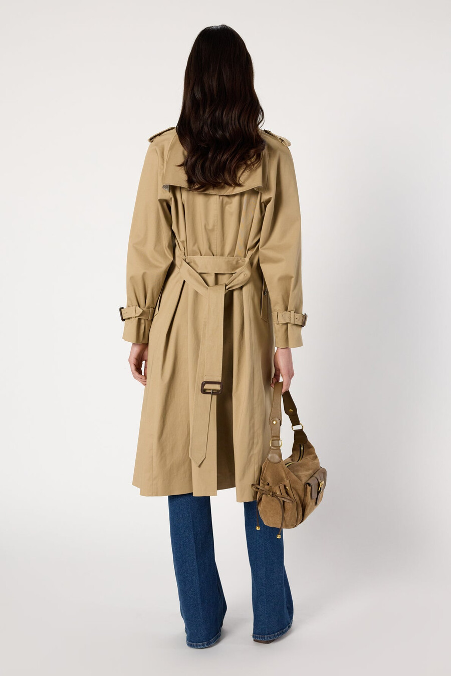long trench-coat - serge