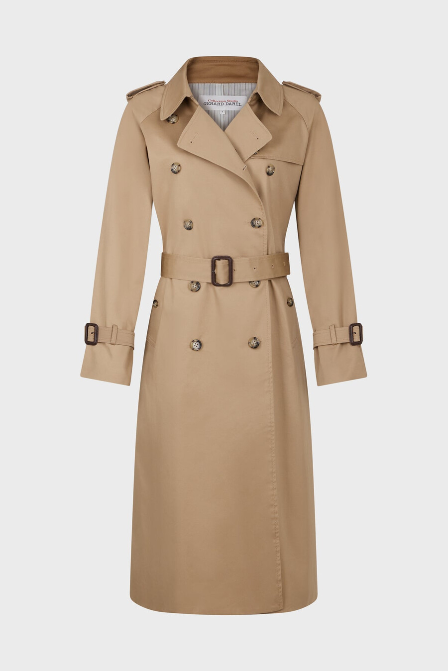long trench-coat - serge