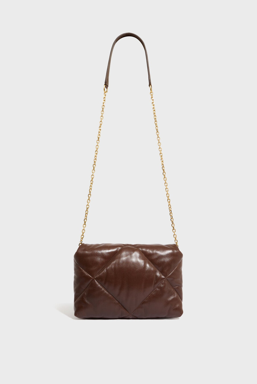 sac bandoulière en cuir matelassé - le fanny