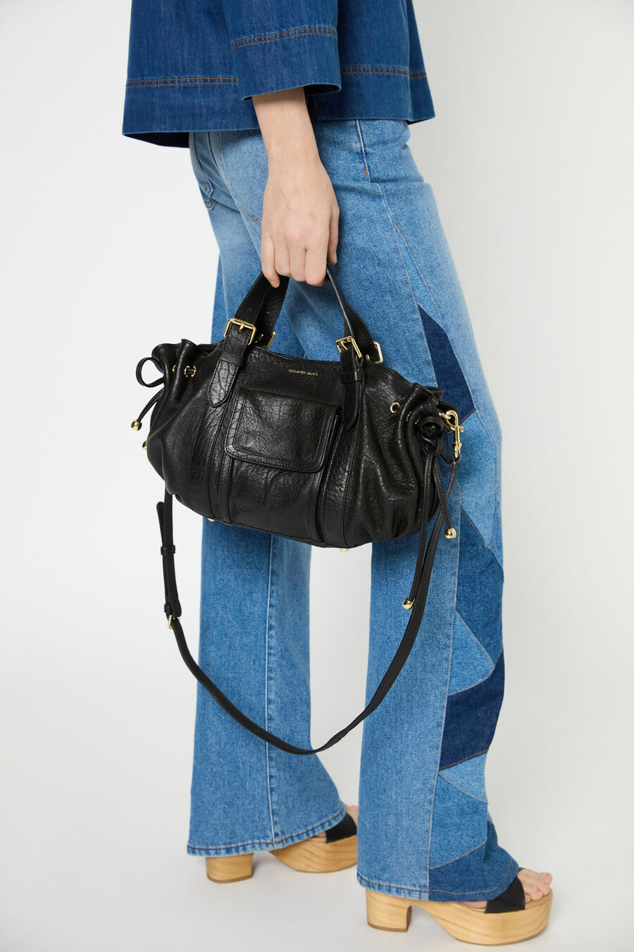 sac à main en cuir bulle - 18h