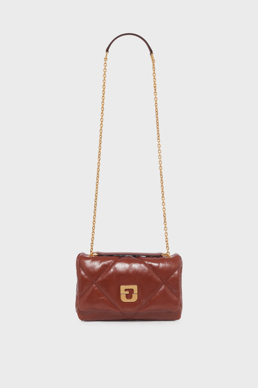 sac en cuir à effet froissé - le fanny