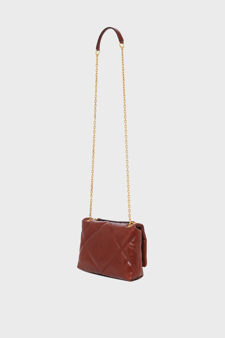 sac en cuir à effet froissé - le fanny