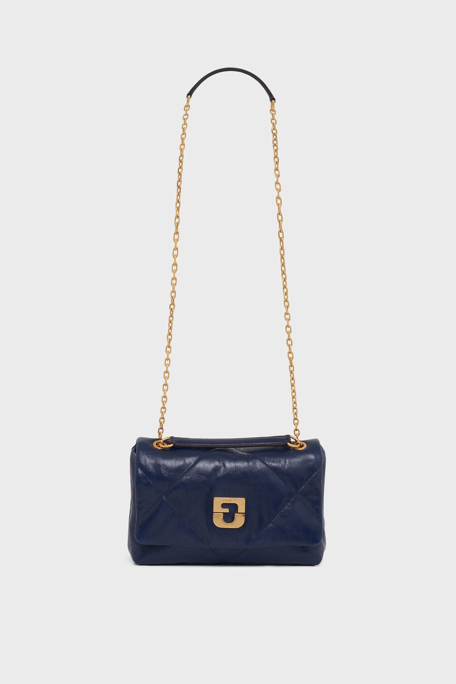 sac en cuir à effet froissé - le fanny