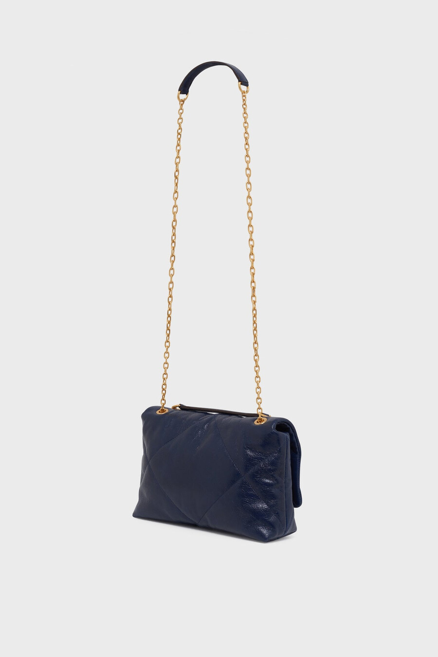 sac en cuir à effet froissé - le fanny