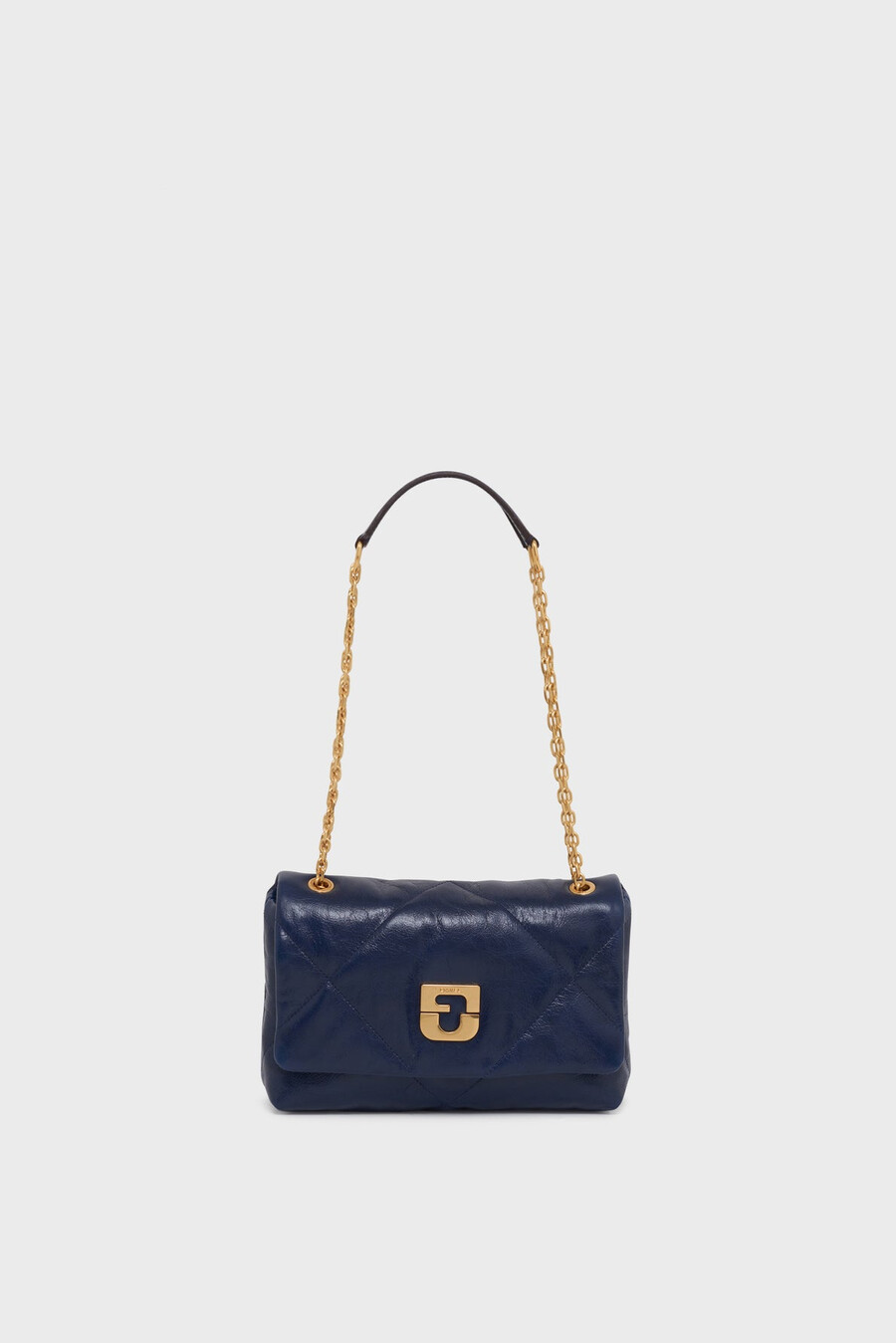 sac en cuir à effet froissé - le fanny