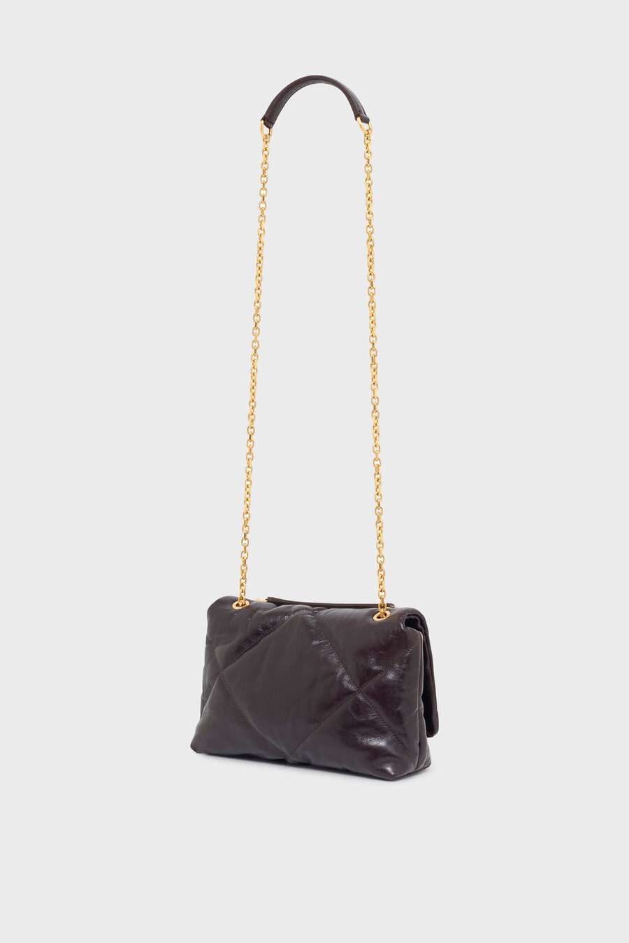 sac en cuir à effet froissé - le fanny