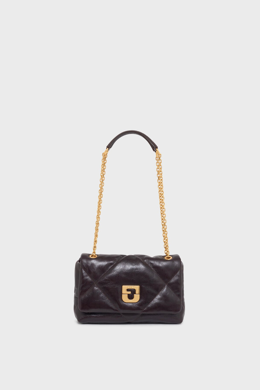 sac en cuir à effet froissé - le fanny