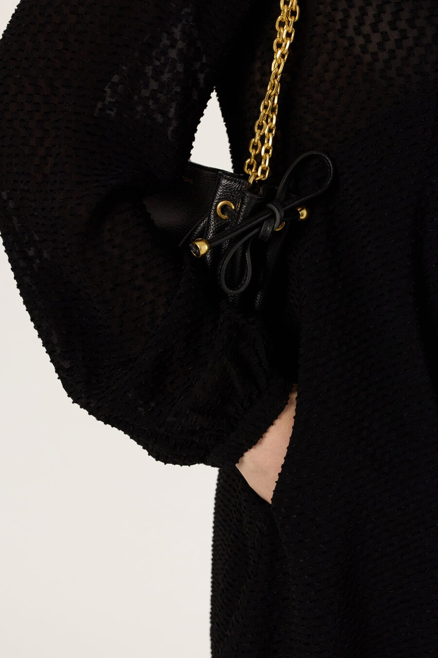 robe droite en jacquard à carreaux - laetitia