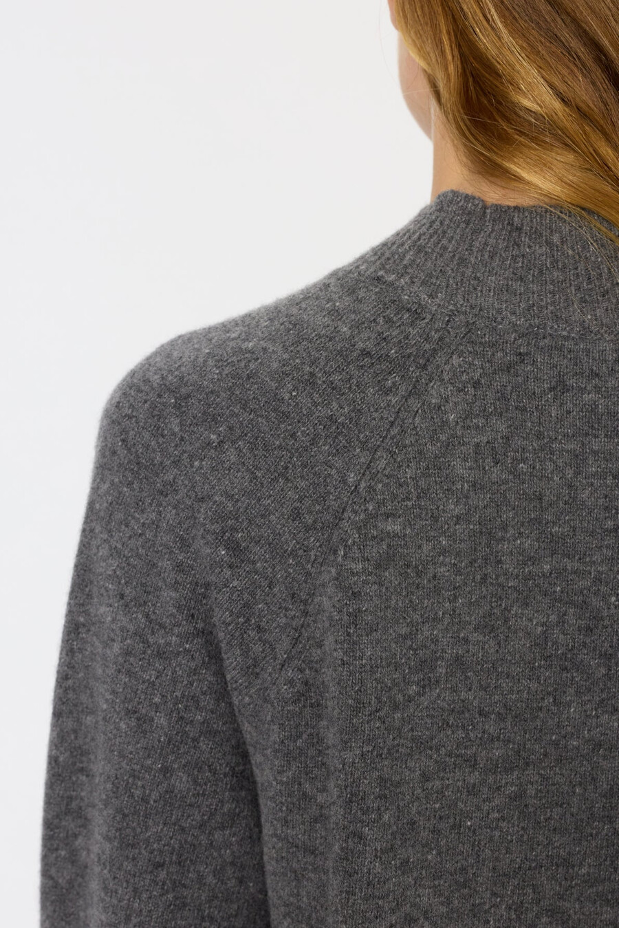 robe courte en laine et cachemire - lysan