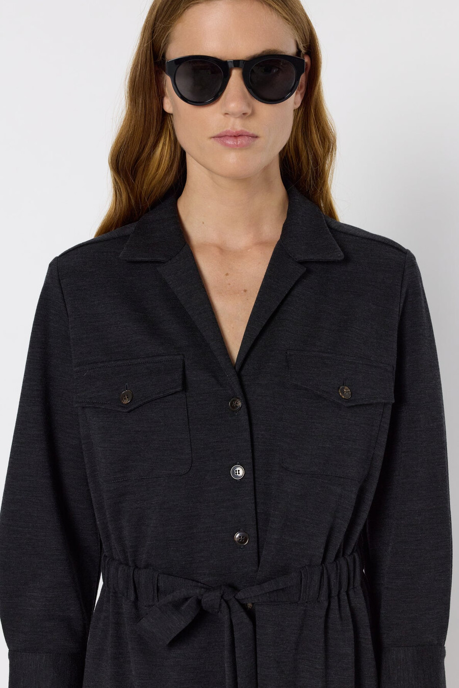 robe-chemise longue - lucie
