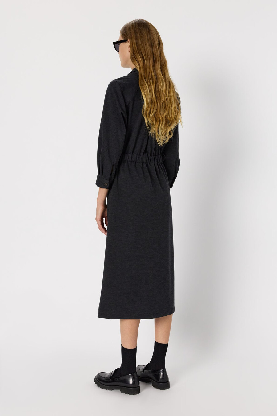 robe-chemise longue - lucie