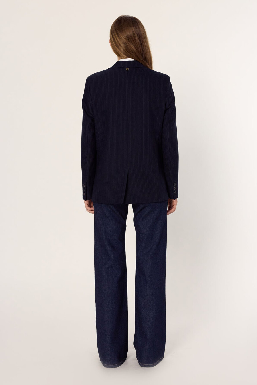 veste de costume à fines rayures - neila