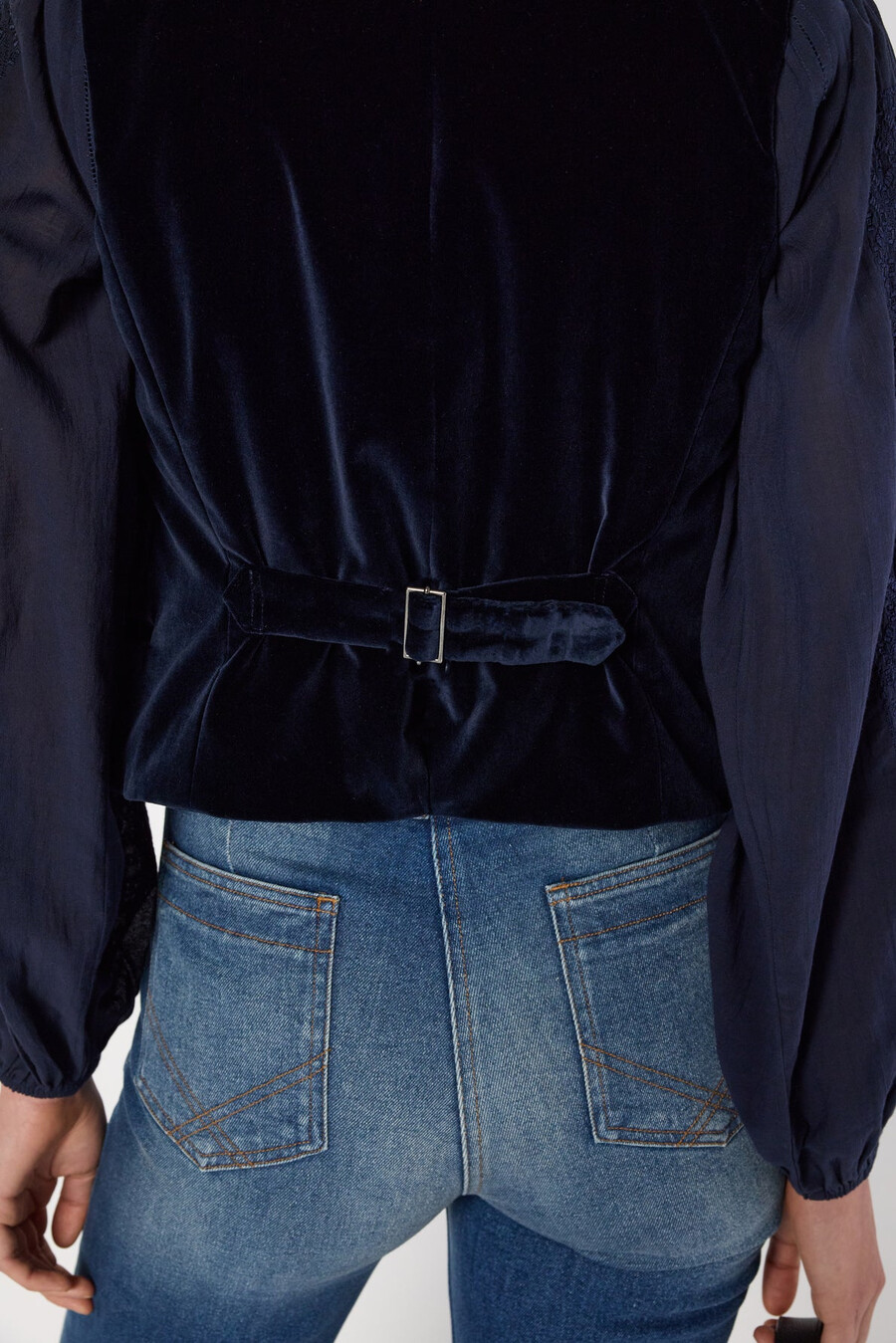 gilet de costume en velours - nais