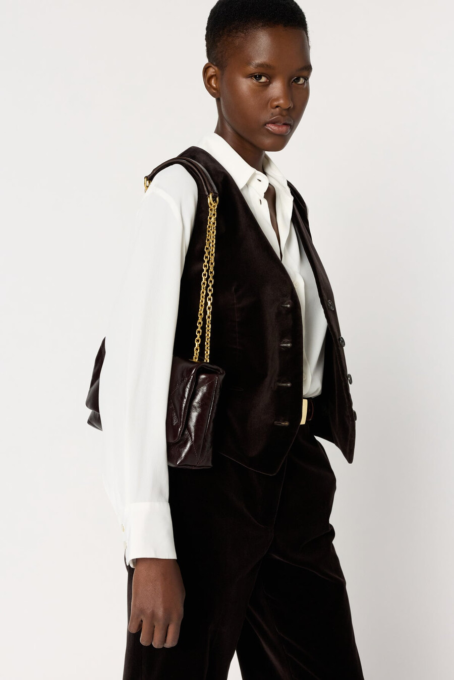 gilet de costume en velours - nais
