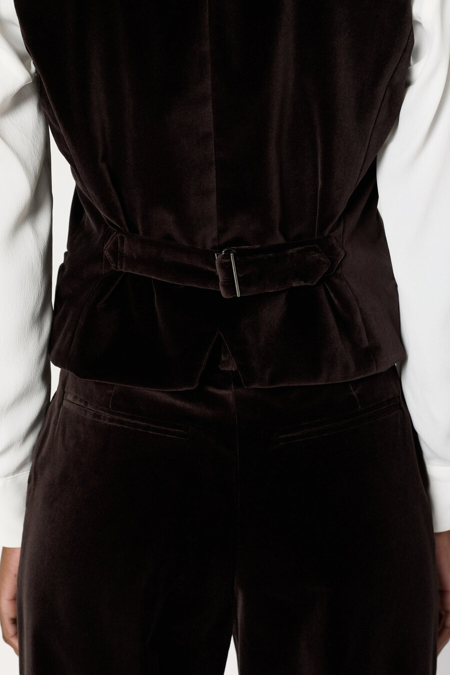 gilet de costume en velours - nais