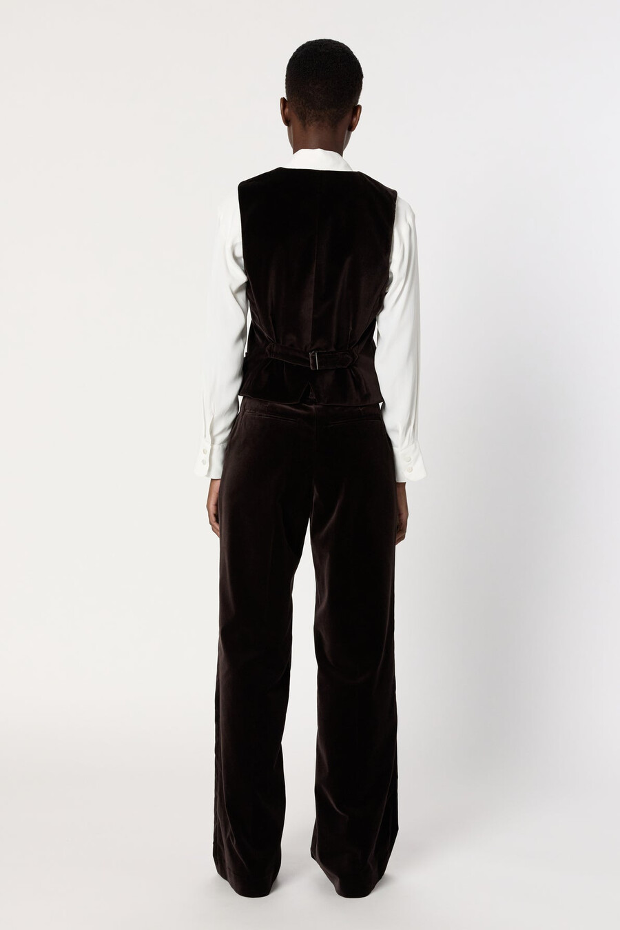 gilet de costume en velours - nais