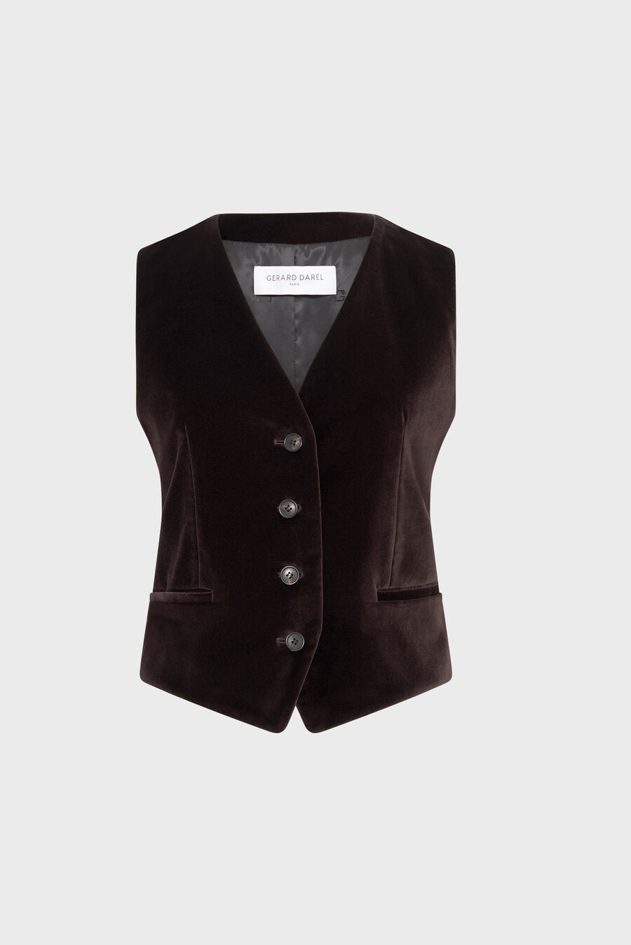 gilet de costume en velours - nais