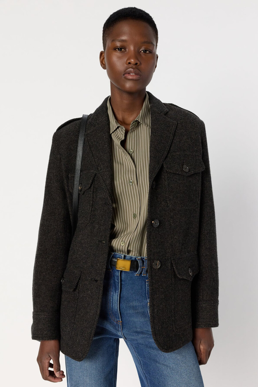 veste à chevrons - nadira