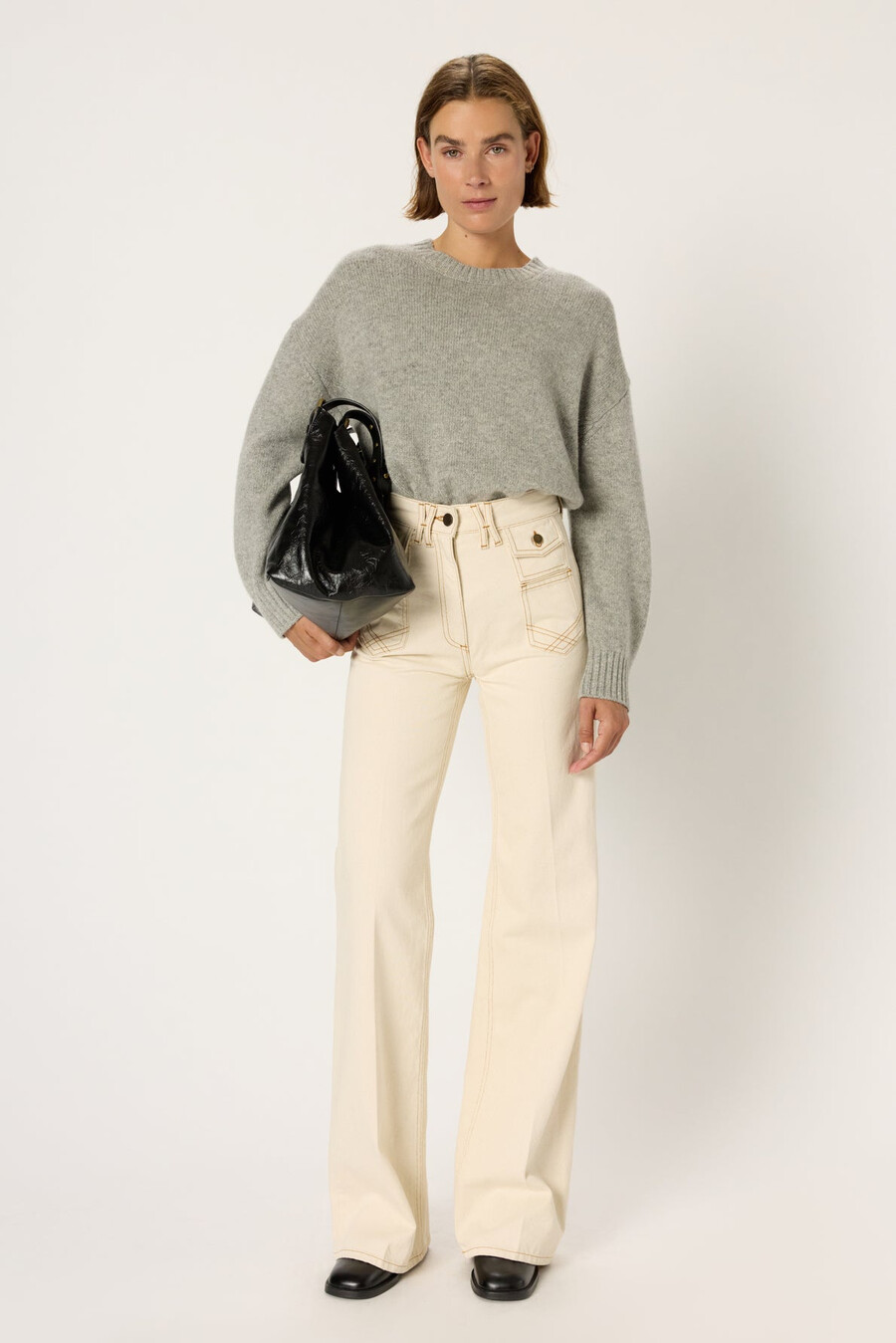 pull oversize en laine et lurex - elyne