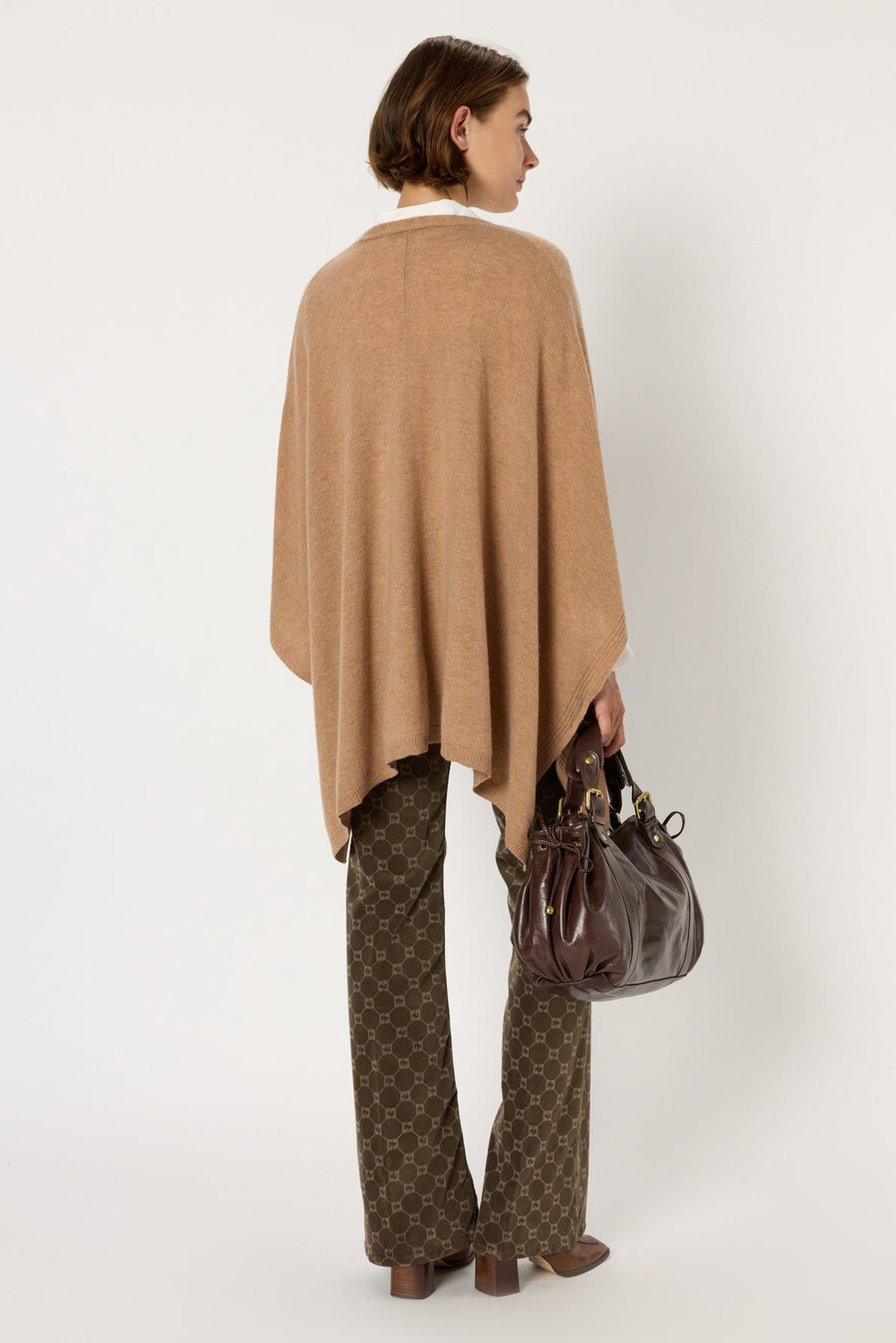 poncho en cachemire - emeline