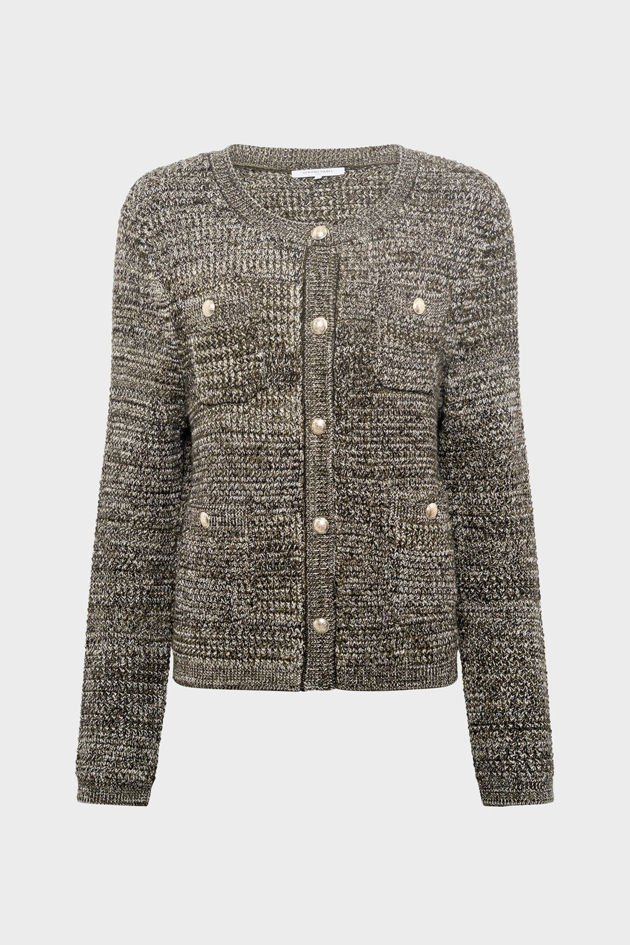 cardigan style tweed avec lurex - edeline