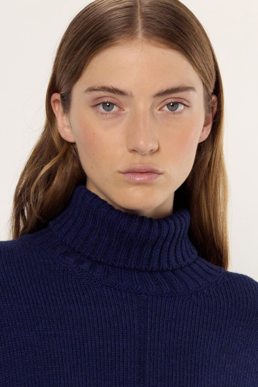 pull à col roulé ample - enid