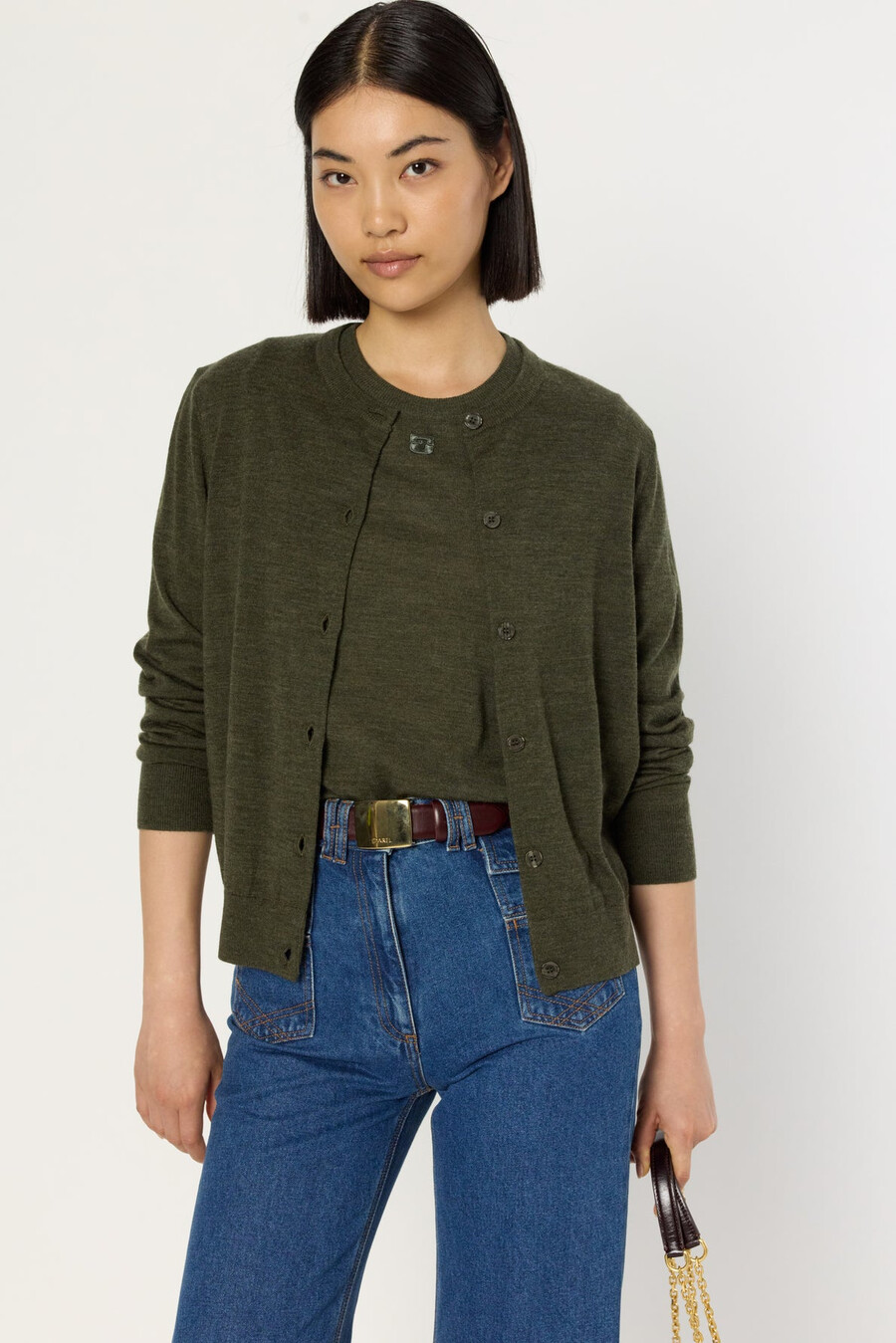 gilet en laine mérinos - lyane