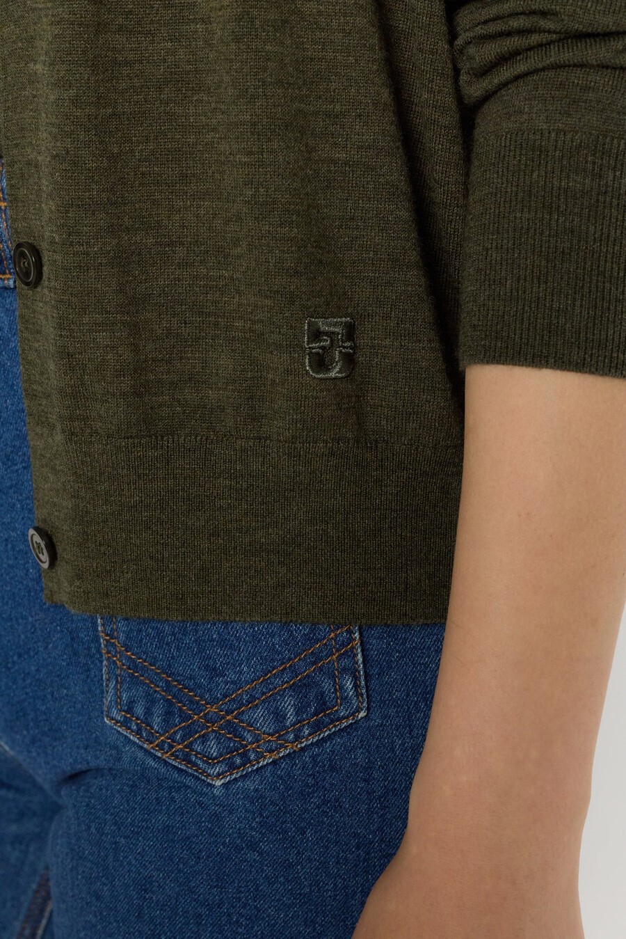 gilet en laine mérinos - lyane