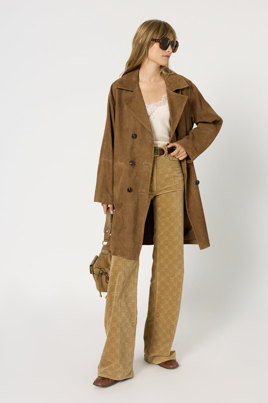 manteau en daim - manon