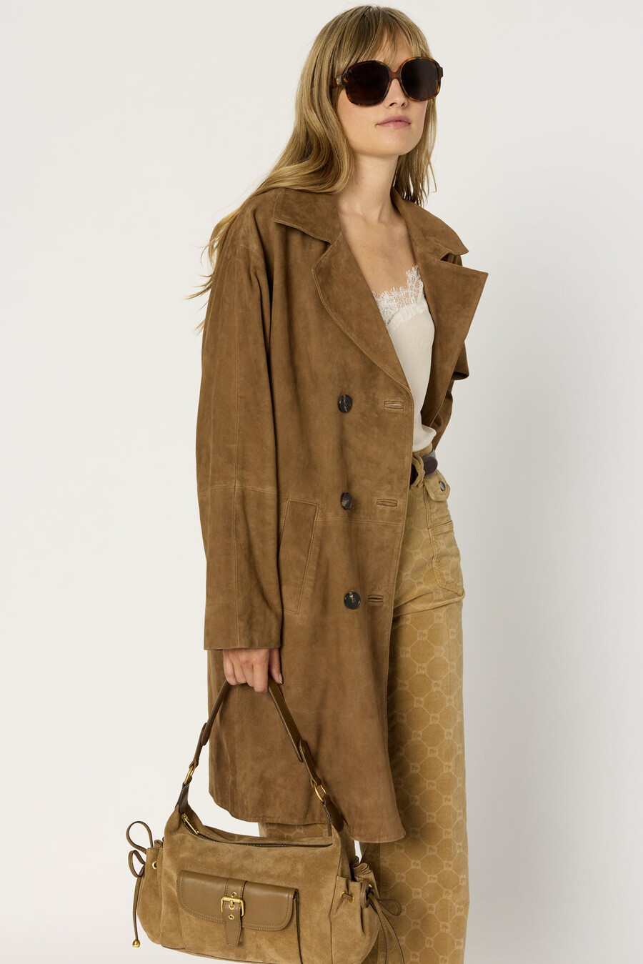 manteau en daim - manon